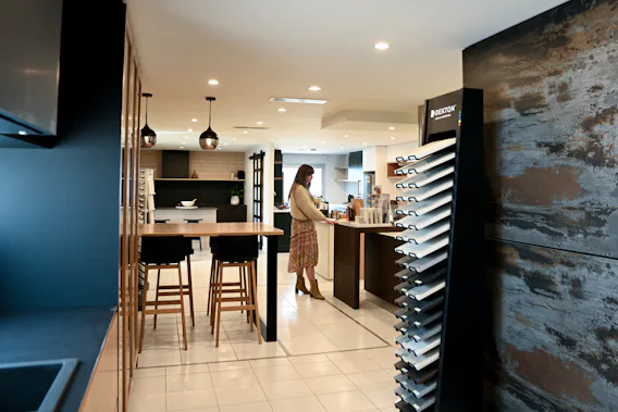 Innovative Kitchens Showroom demo kitchens and samples selection Innovative Kitchens Showroom demo kitchens and samples selection